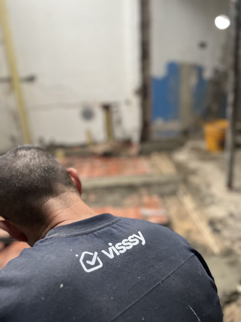 trabajador de visssy